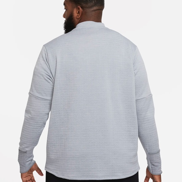 Nike Therma-FIT Repel Element 1/4 Zip Running Top DD5662-084 (Smoke Grey) - Picture 6 of 9